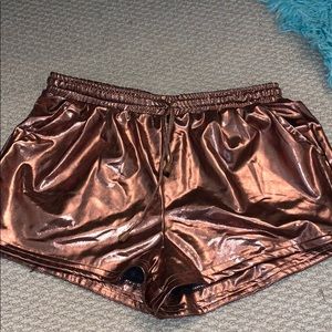 Metallic Shorts